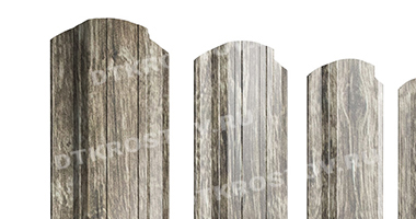 Фото евроштакетника для забора прямоугольный фигурный Print Elite 0.45 Nordic Wood со склада в Ростове-на-Дону