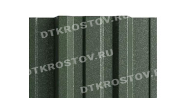 Фото евроштакетника для забора МП TRAPEZE прямой верх 0.5 с покрытием VikingMP E бутылочно-зеленый со склада в Ростове-на-Дону