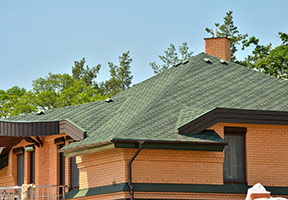 изображение крыши дома с гибкой черепицей Деке серия европа коллекция Матрица
