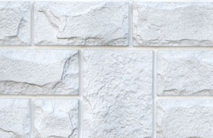 фотография фасадной панели Гранд Лайн из коллекции Екатерининский камень цвет Серебро
