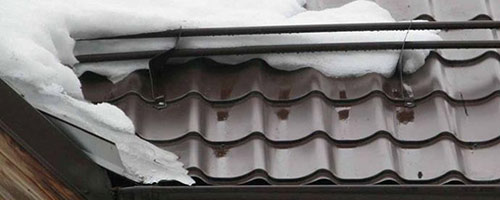 Снегозадержатели на металлочерепицу