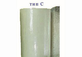 Изображение рулона типа С с односторонним фольгированием толщиной 0,5 мм и шириной рулона 0,6 метра