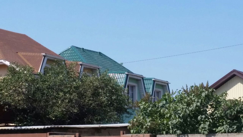Четвёртая фотография крыши домовладения в ЗЖМ города Ростова-на-Дону