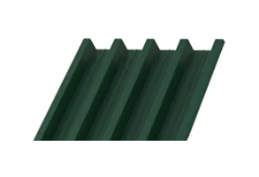 Профлист Н-60x845 толщиной 0,65 мм в покрытии полиэстер зеленый мох со склада в Ростове-на-Дону