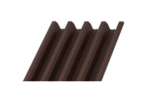 Профлист Н-75x750 толщиной 0,65 мм в покрытии полиэстер шоколадно-коричневый со склада в Ростове-на-Дону